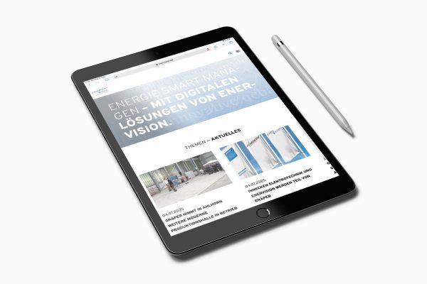 Neue Internetseite Enervision